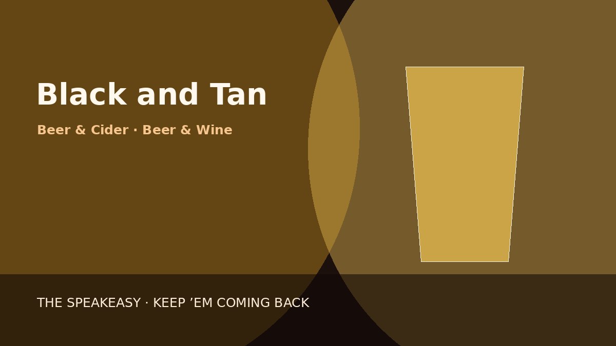 Illustration of Black and Tan