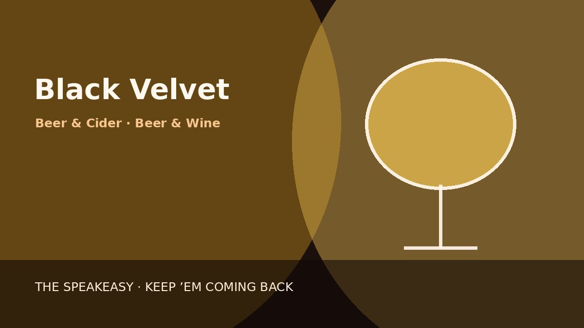 Illustration of Black Velvet