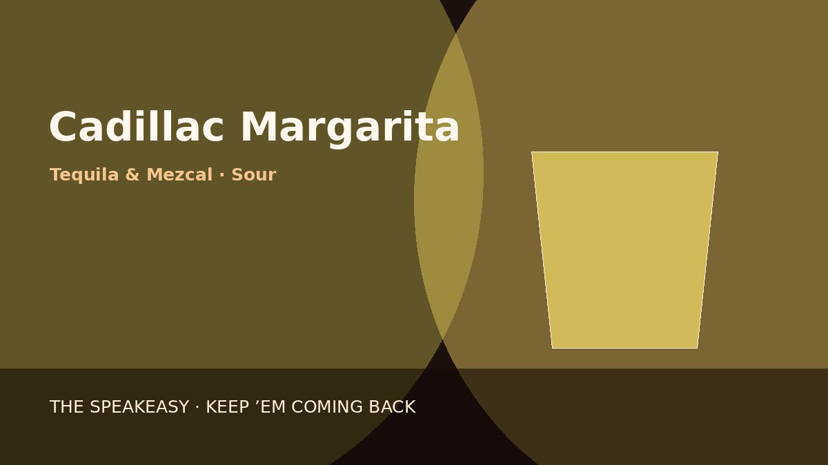 Illustration of Cadillac Margarita