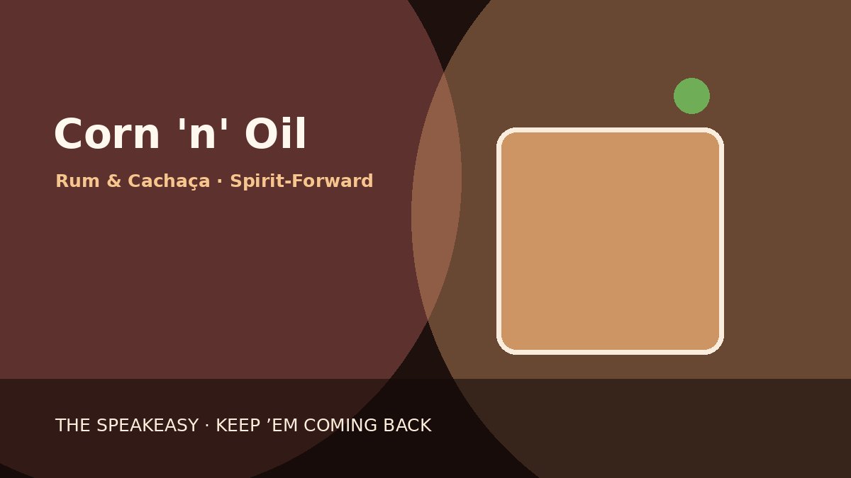 Illustration of Corn 'n' Oil