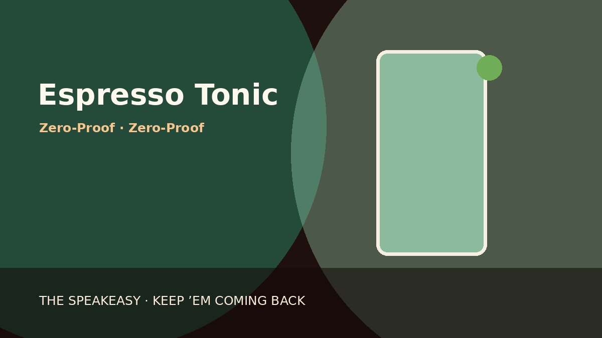 Illustration of Espresso Tonic