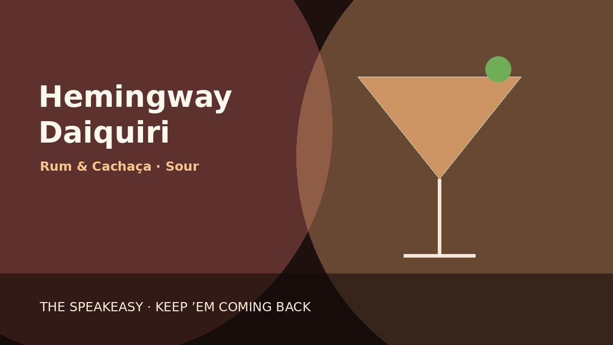 Illustration of Hemingway Daiquiri