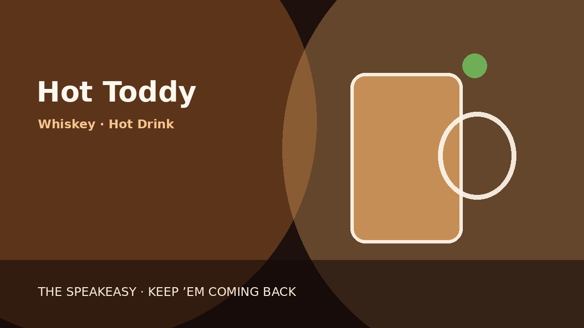 Illustration of Hot Toddy served in mug
