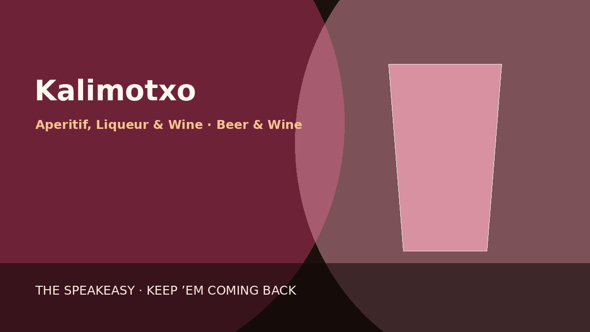 Illustration of Kalimotxo