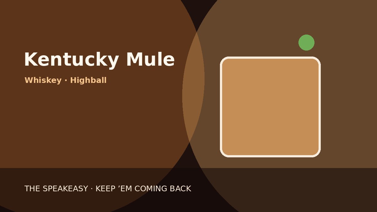 Illustration of Kentucky Mule