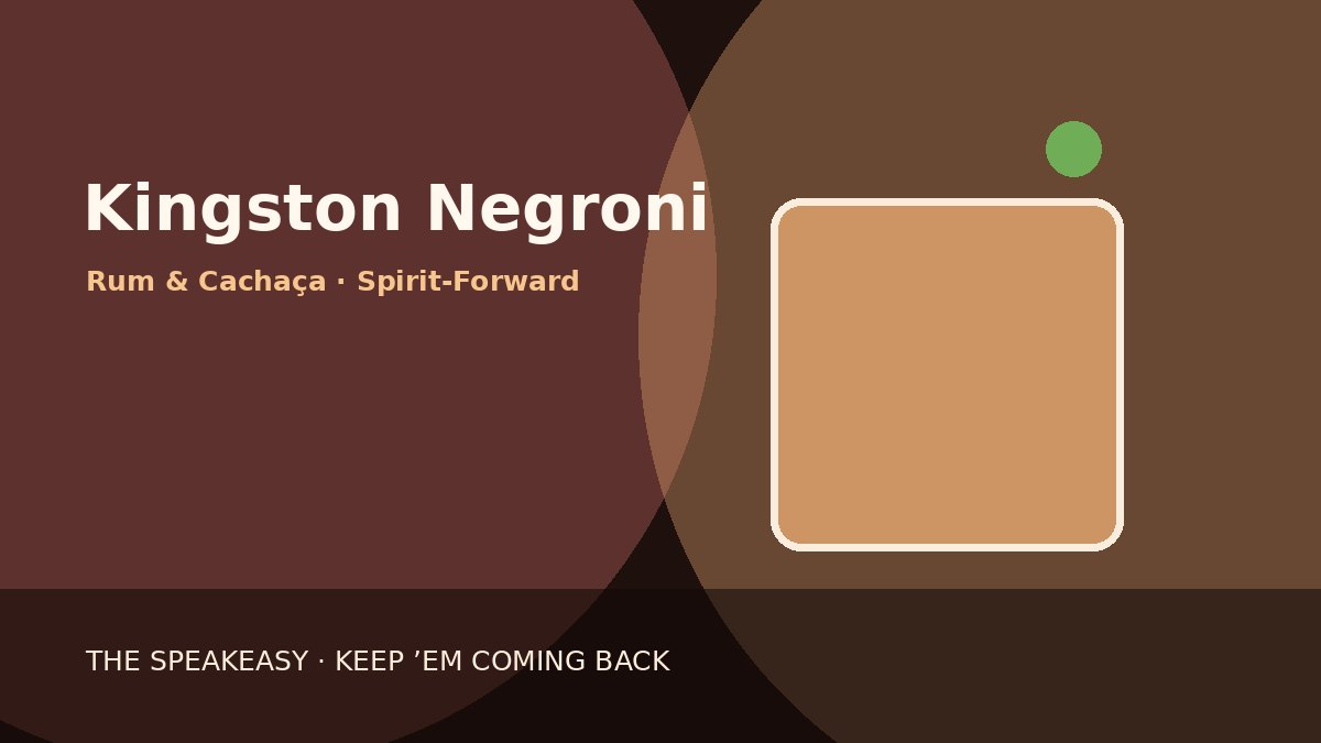 Illustration of Kingston Negroni