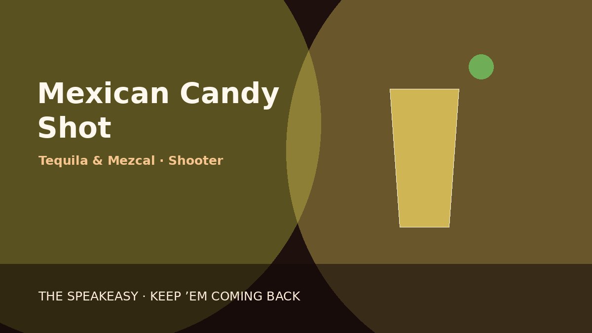 Illustration of Mexican Candy Shot