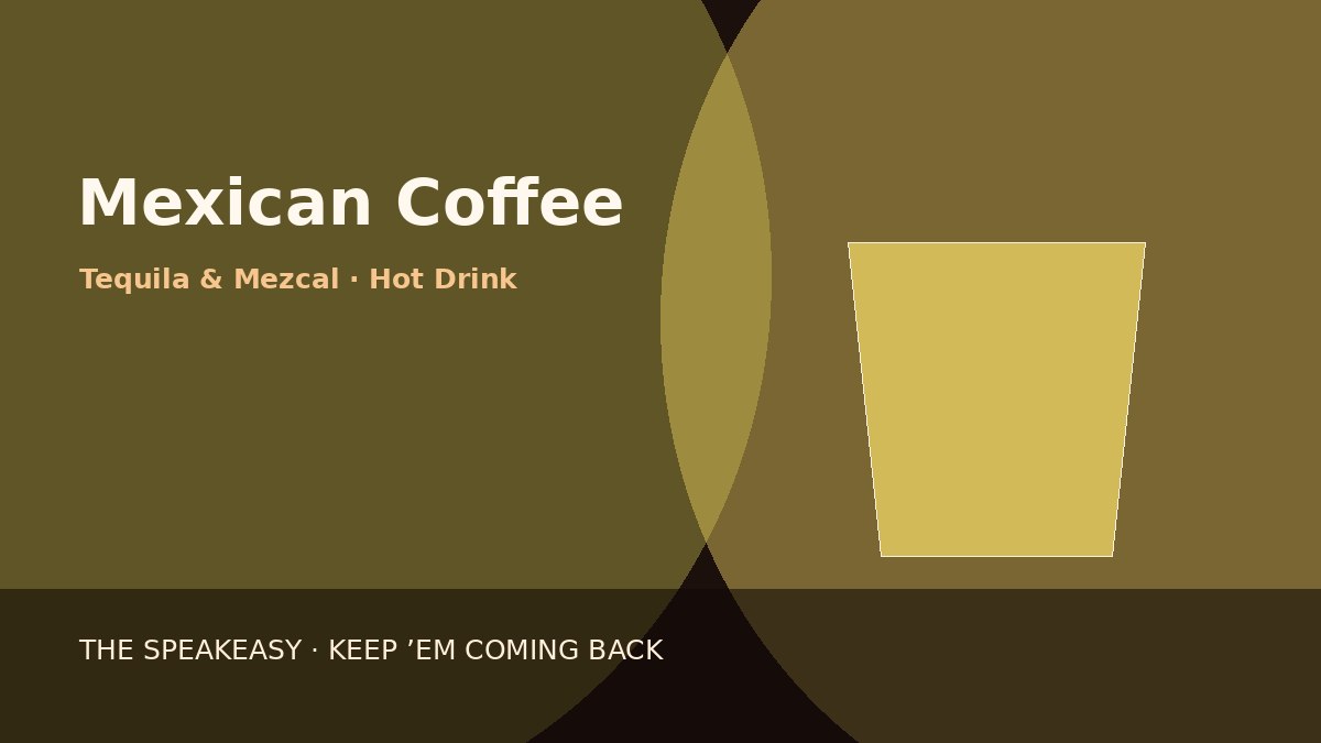 Illustration of Mexican Coffee