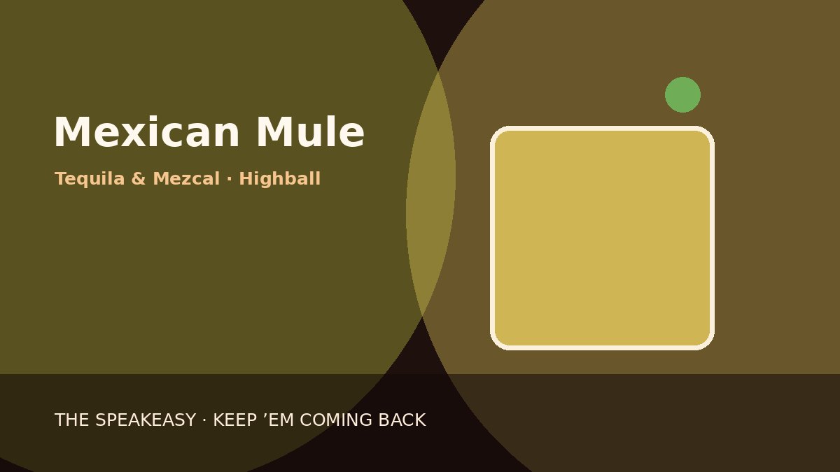 Illustration of Mexican Mule