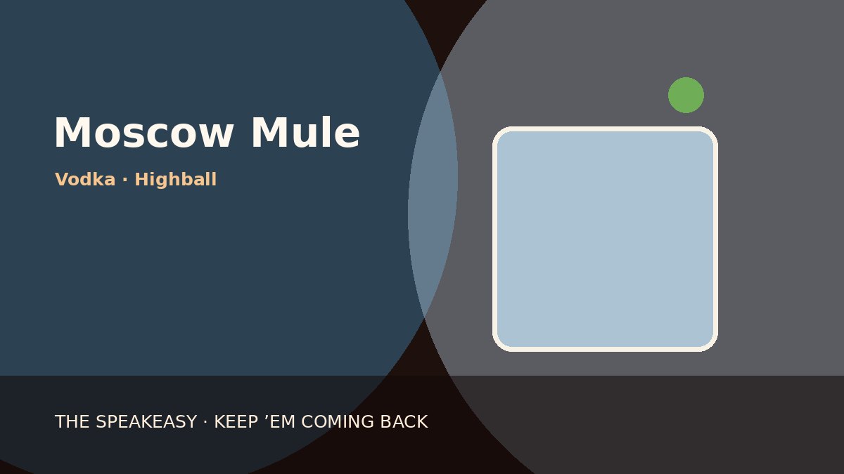 Illustration of Moscow Mule