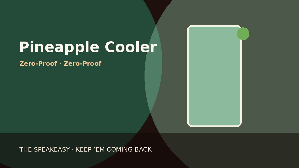 Illustration of Pineapple Cooler