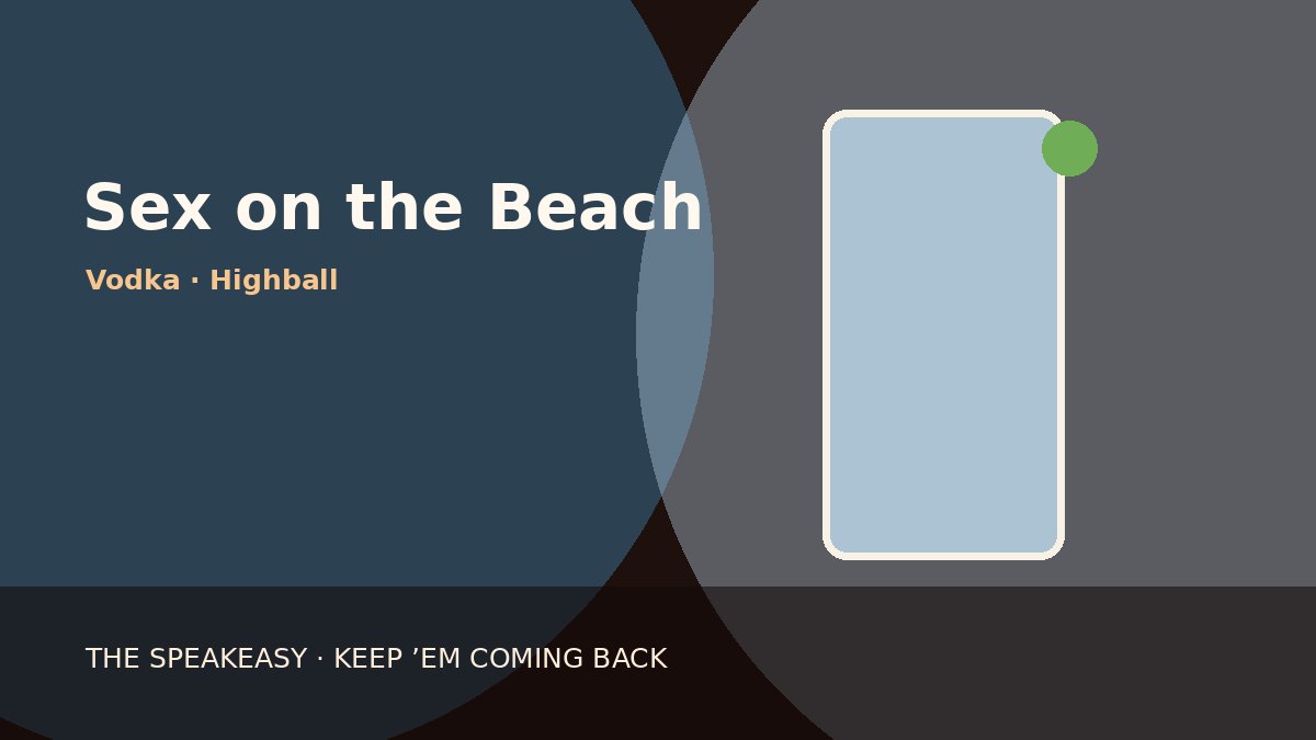 Illustration of Sex on the Beach