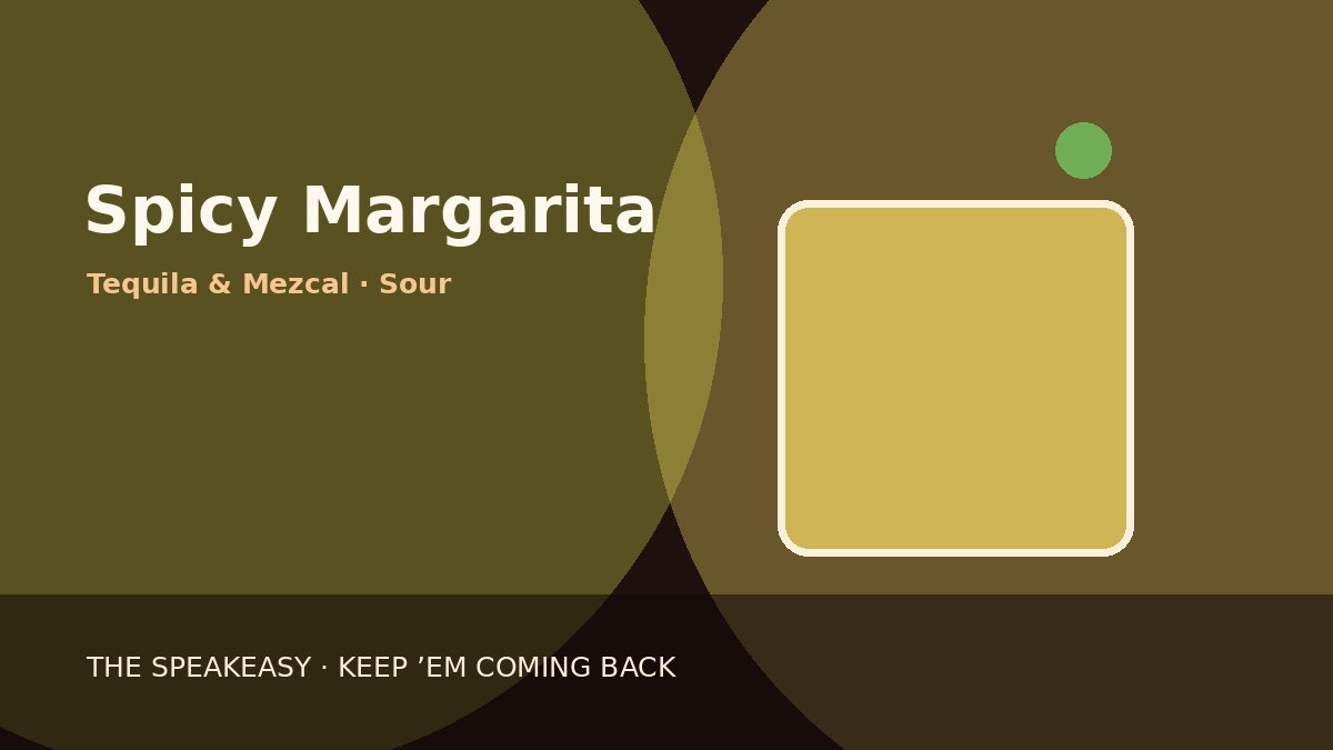 Illustration of Spicy Margarita