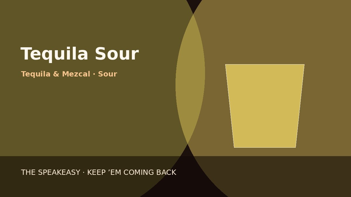 Illustration of Tequila Sour