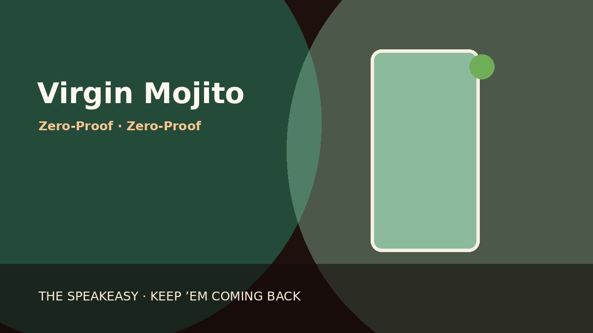 Illustration of Virgin Mojito