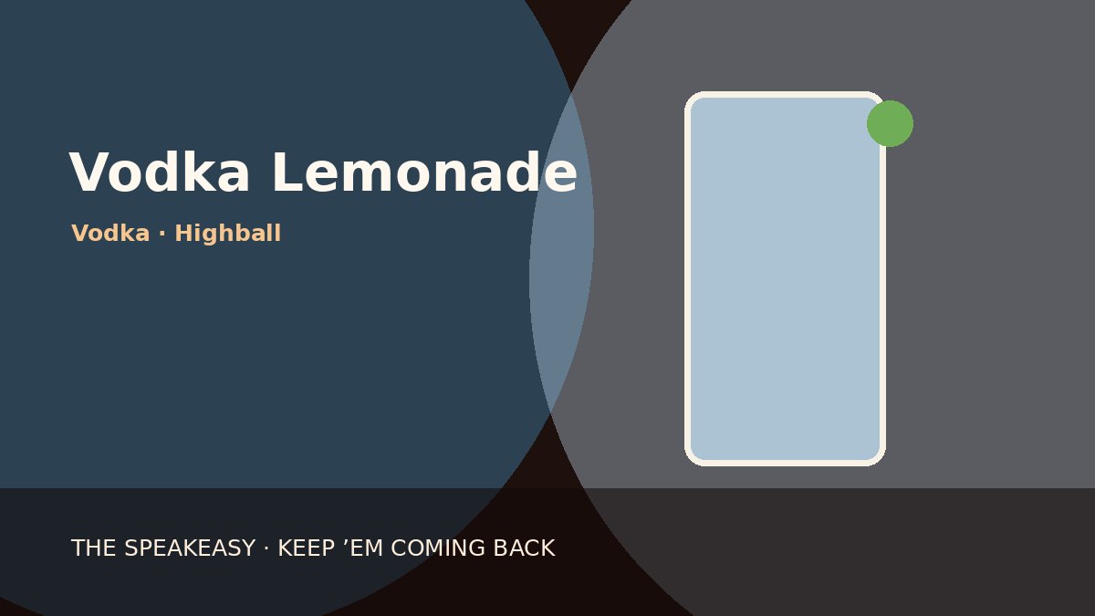 Illustration of Vodka Lemonade