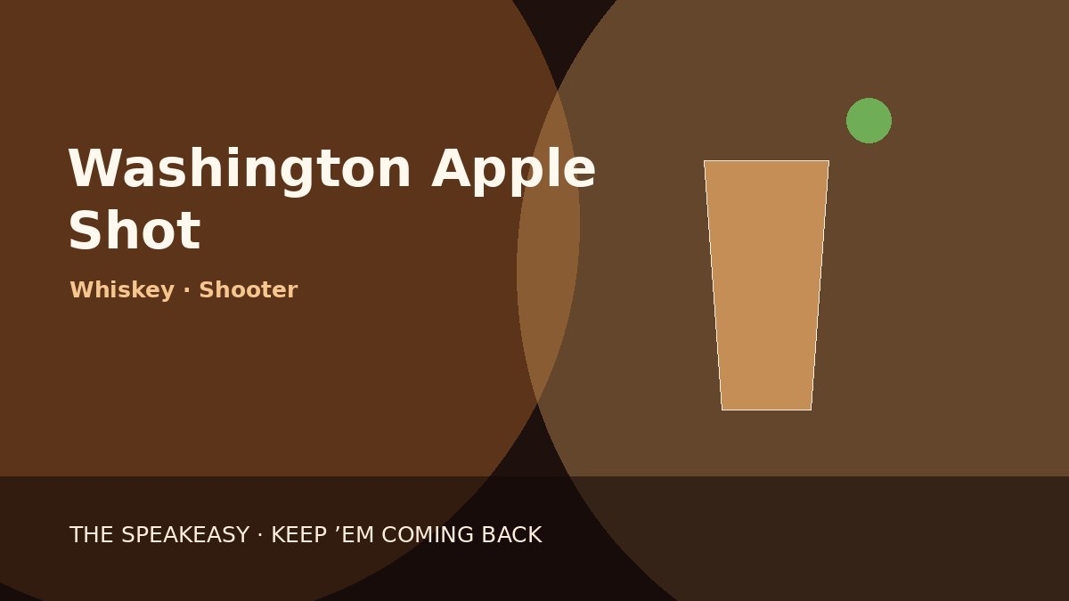 Illustration of Washington Apple Shot